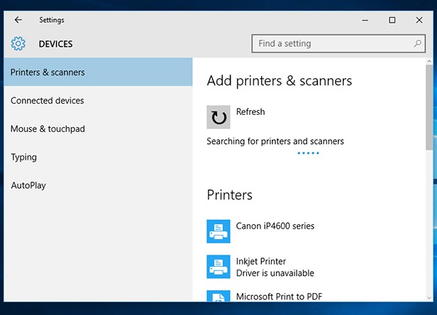 how to print downloads windows 10